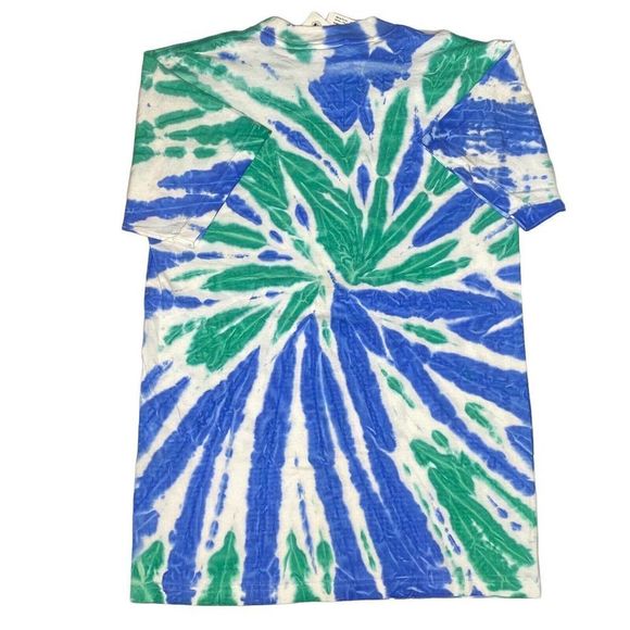 Vintage Seattle Seahawks T Shirt Deadstock Medium Tie Dye NWT Springs Galloway - Picture 3 of 8